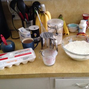 What's more perfect for a snow day than classic buttermilk pancakes with chocolate chips? 