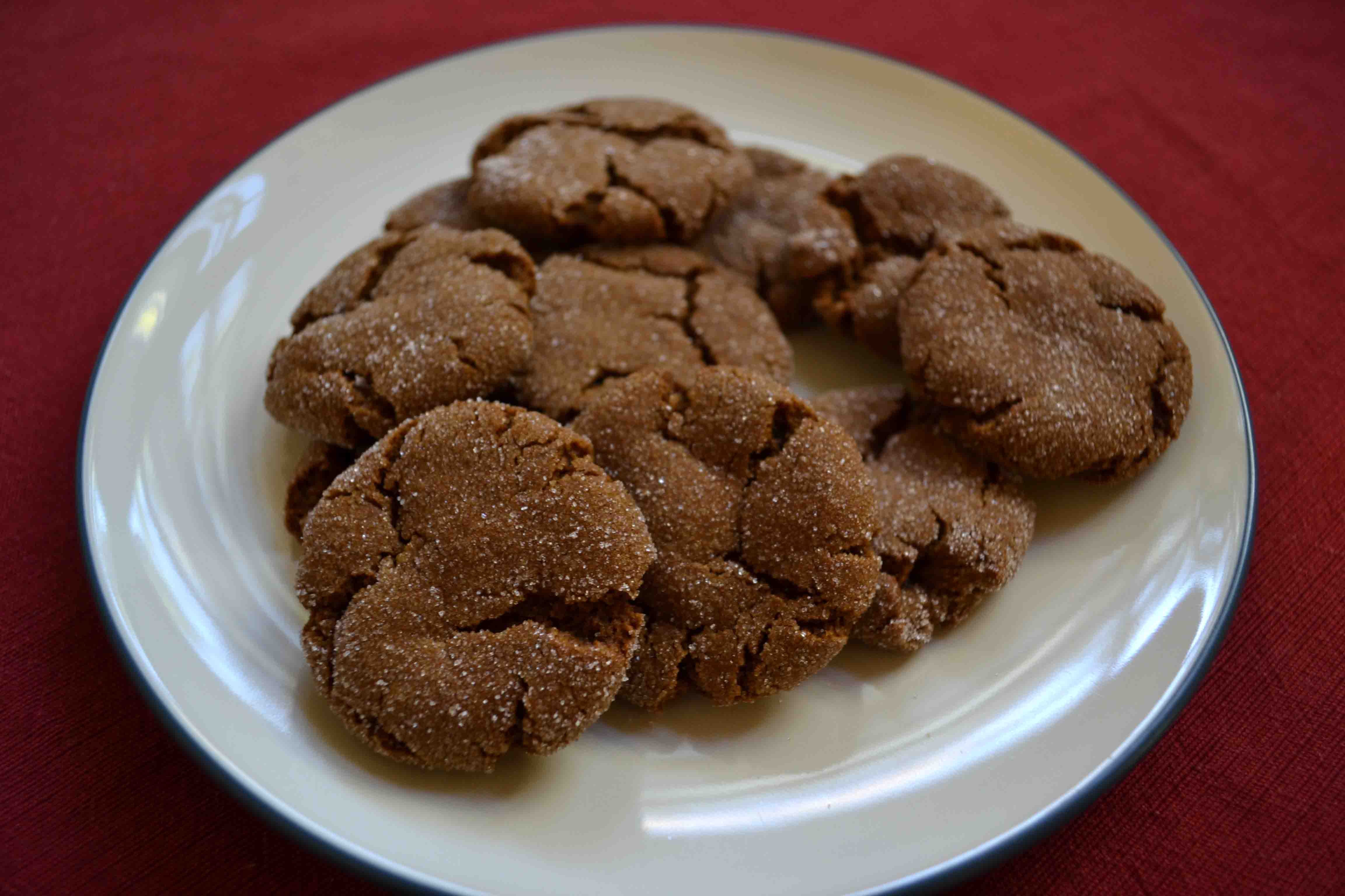 Molasses Sugar Cookies