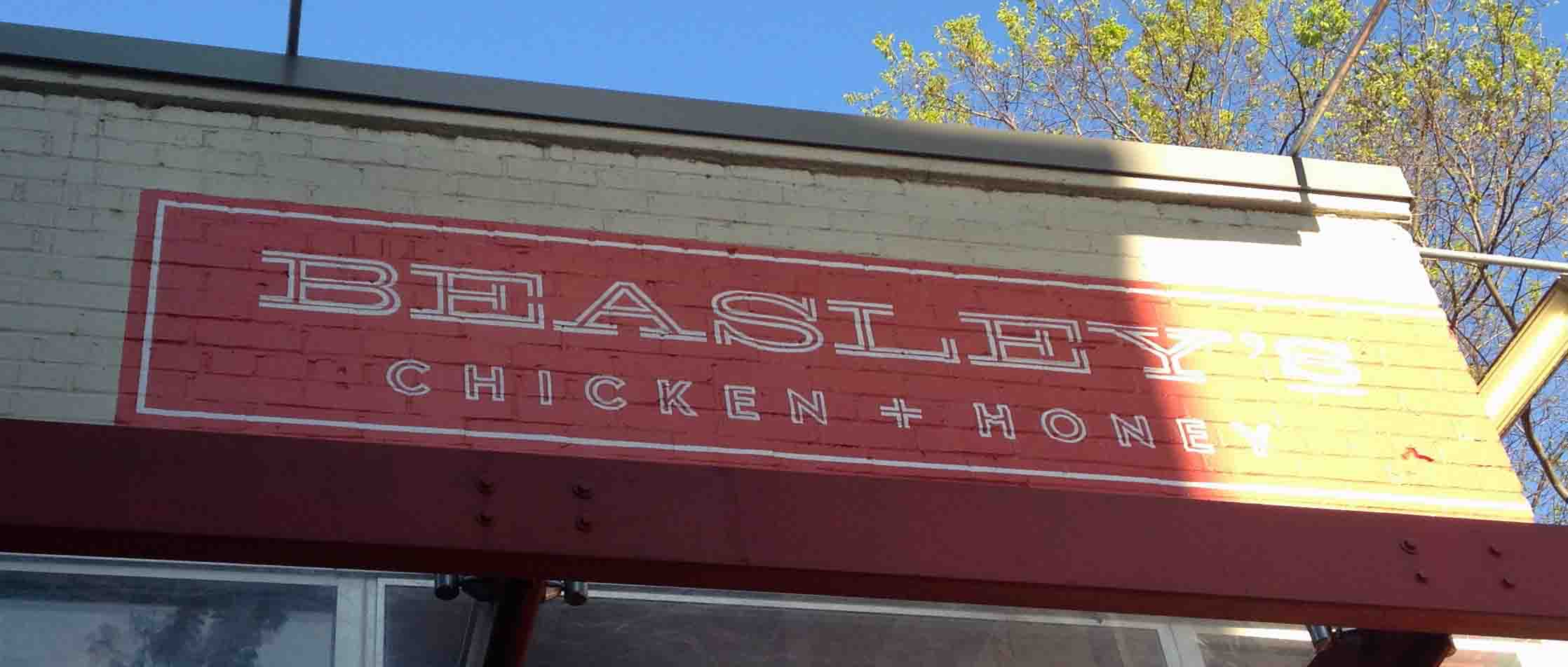 Beasley's Chicken & Honey: where the biscuit is the size of your head!