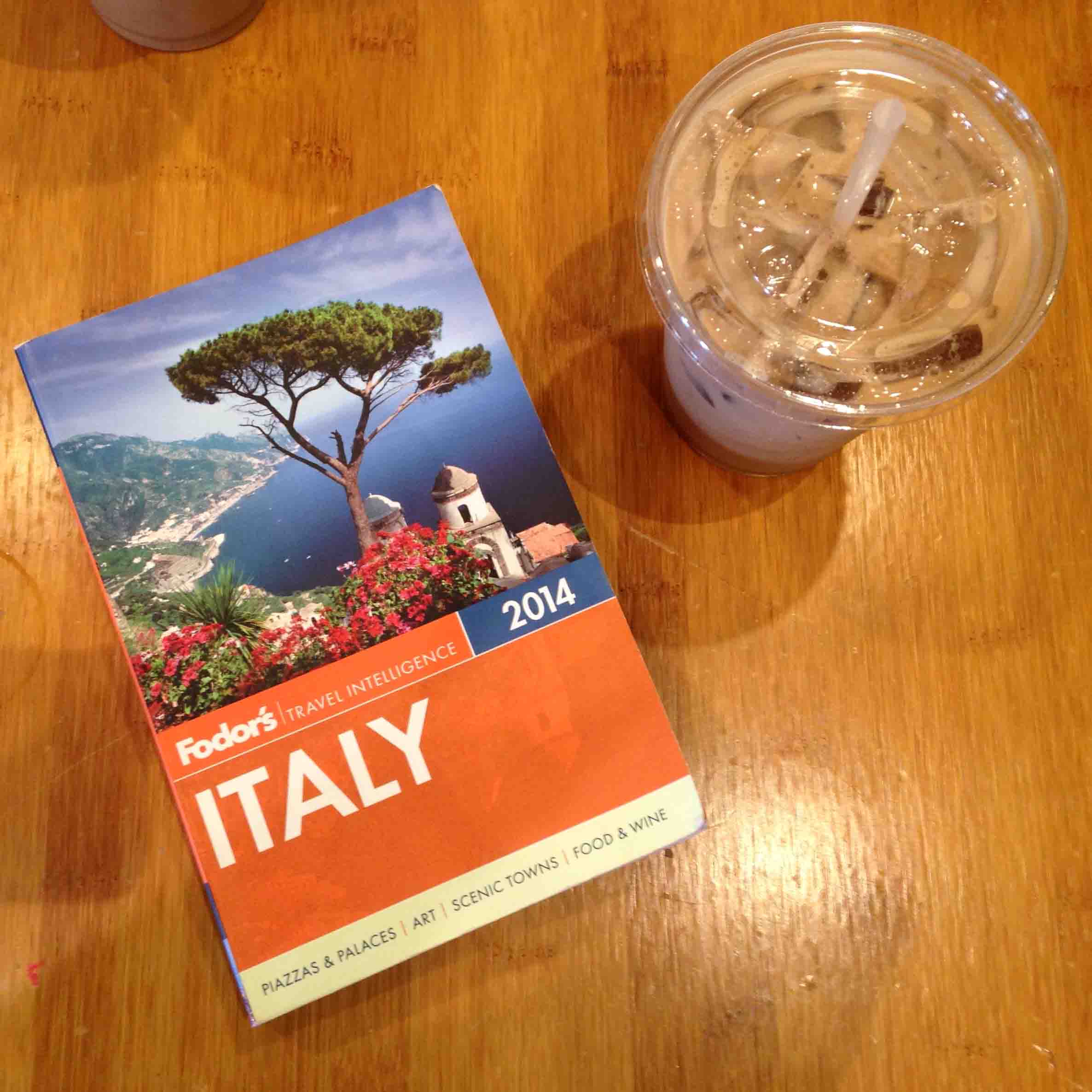 Coffeeshop sipping, European dreaming.