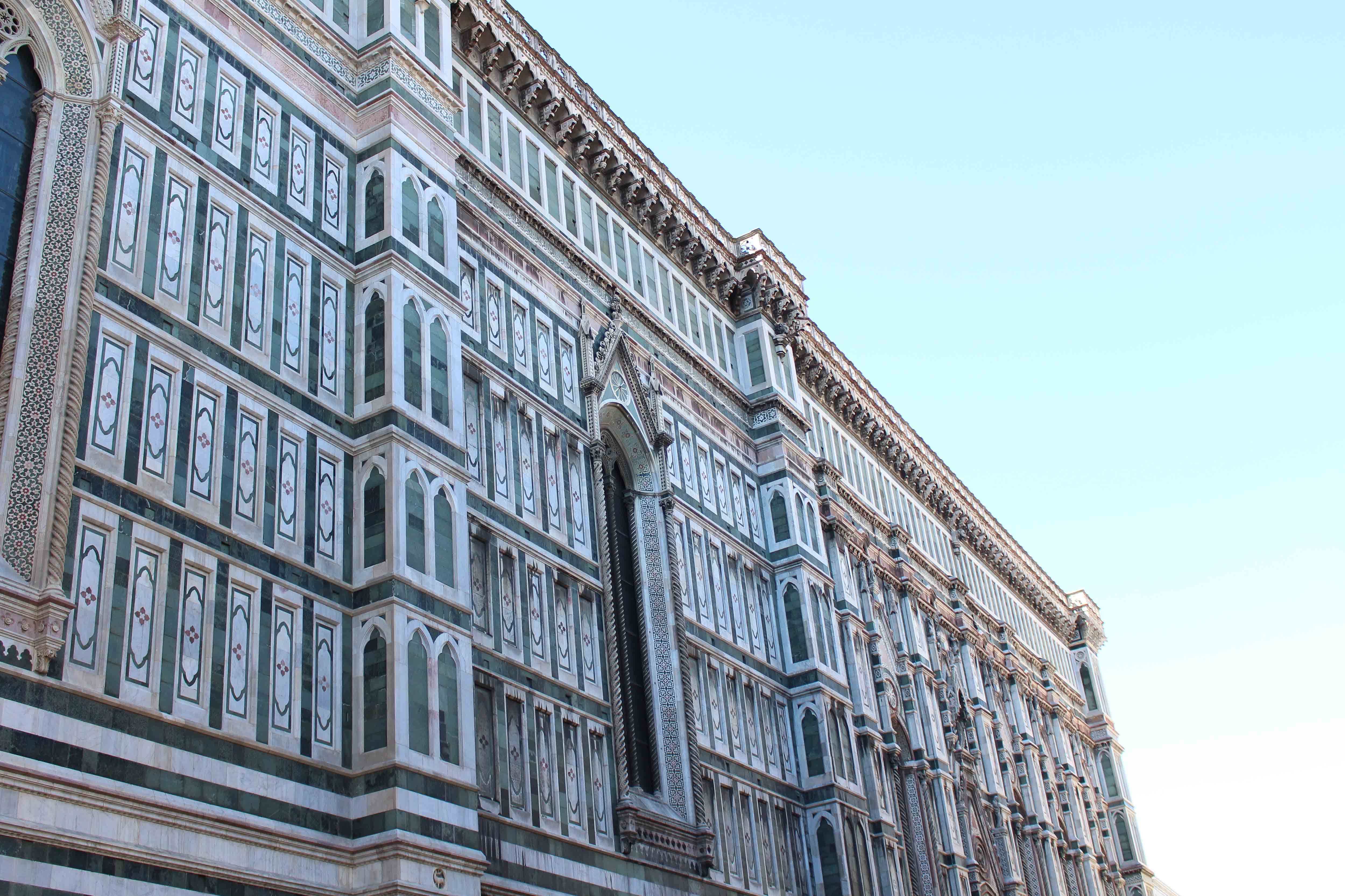 Gorgeous marble on the cathedral