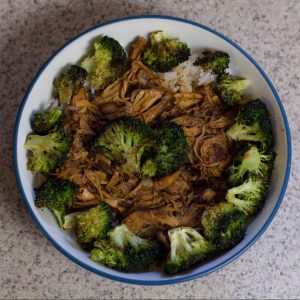 Bourbon Chicken, in a slow cooker? Yes please! It's so good!