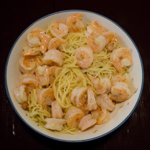 This shrimp scampi is so much easier than I realized to make!