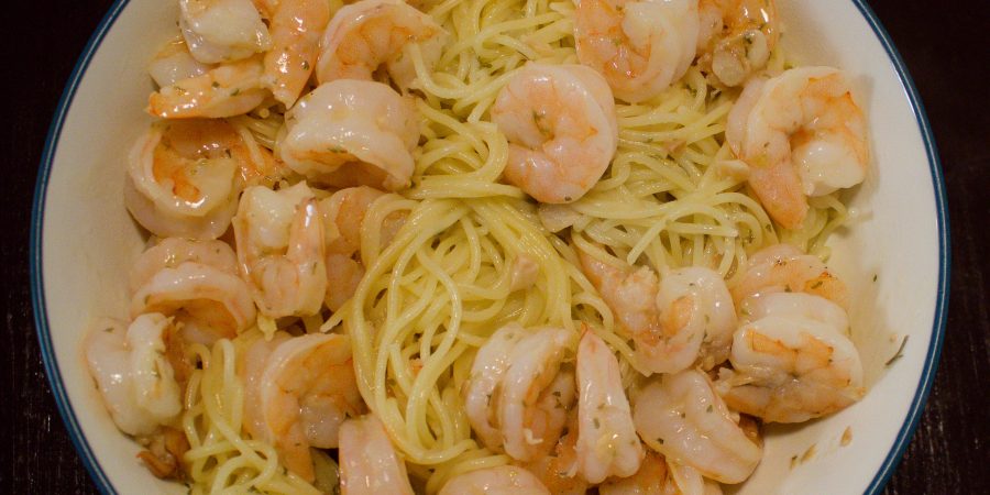 This shrimp scampi is so much easier than I realized to make! | Teaspoon of Nose