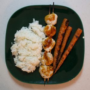 Grilled sweet & sour scallops are the perfect summer meal, and are fancy enough to impress any guest!