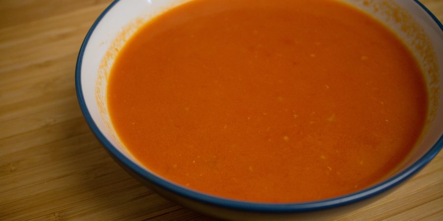 If you need an easy tomato soup, look no further than this classic slow cooker recipe! | Teaspoon of Nose