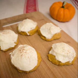 Frosted pumpkin cookies are the perfect way to celebrate fall! Try these next time you're looking for the perfect pumpkin recipe!
