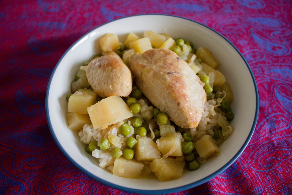 Super easy, super delicious coconut curry in the slow cooker! | Teaspoon of Nose