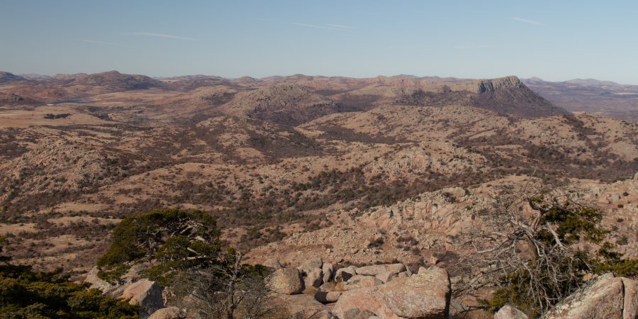 Oklahoma DOES have a mountain! Mt. Scott is in the heart of the Wichita Mountains Wildlife Refuge, and the views are beautiful! | Teaspoon of Nose