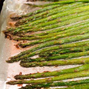 Classic roasted asparagus is the perfect side dish for any meal!