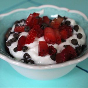 Serving a yogurt bar makes for the perfect brunch-themed bridal shower!