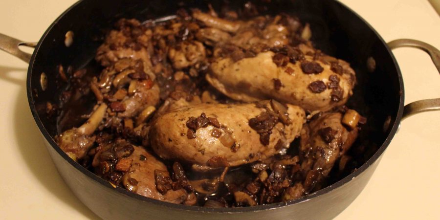 Coq au vin is a fancy French dish that's surprisingly easy to put together! | Teaspoon of Nose