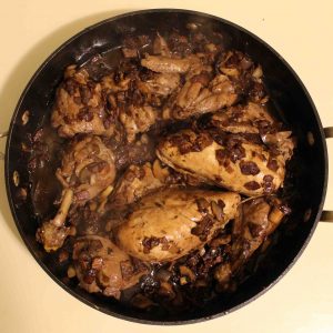 Coq au vin is a fancy French dish that's surprisingly easy to put together! 