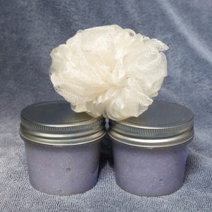 This DIY sugar scrub exfoliates super well without irritating my sensitive skin!