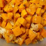 Parmesan roasted butternut squash is easy enough to pull together on a weeknight, but good enough to make it onto a holiday table! | Teaspoon of Nose