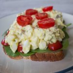 Egg salad is a super versatile summertime lunch option that fills you up without weighing you down! A great meal when it's too hot to use the oven.