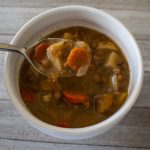 Lentil Vegetable Stew is what fitness dreams are made of! It's hearty and fillin, and just so happens to be super healthy!