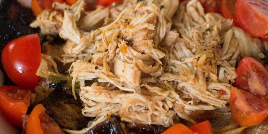 Zesty chicken is one of those slow cooker meals that are effortless - dump it all in and set it aside for something delicious to eat all week long!