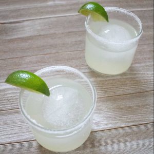 These classic margaritas give you that perfect mix of sweet and sour without the margarita mix!