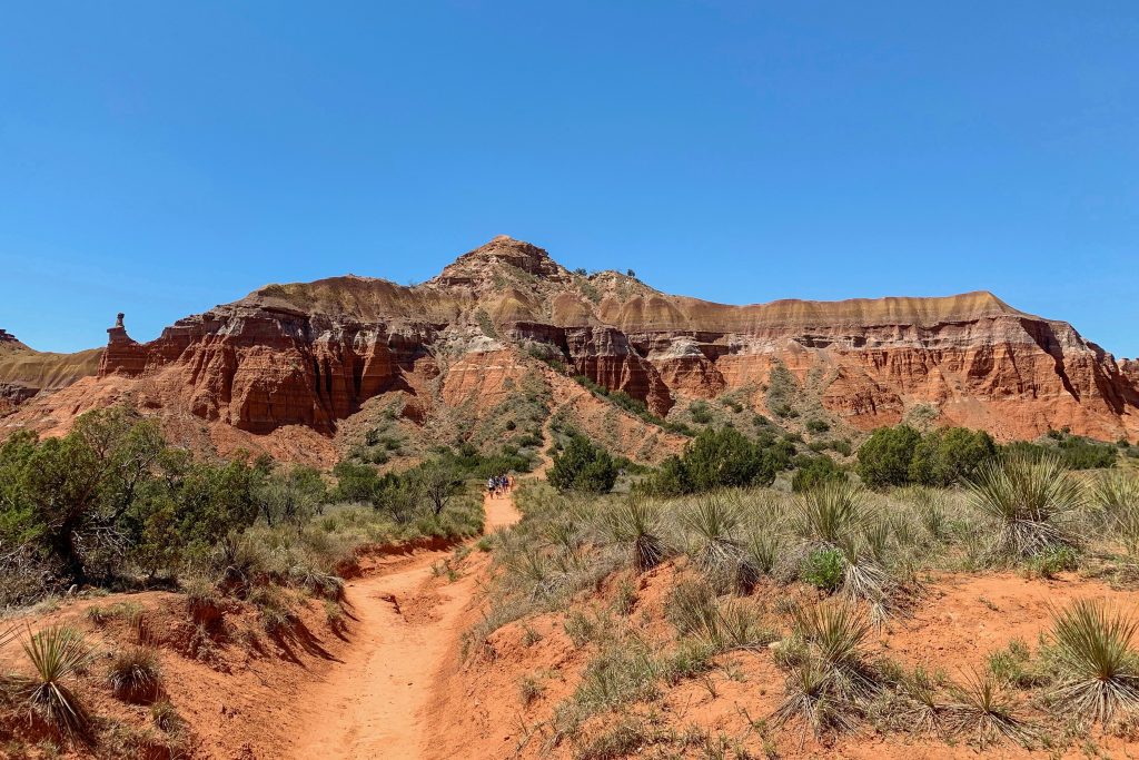 Once famously called "the best kept secret in Texas," Palo Duro Canyon State Park makes a perfect hiking trip destination!