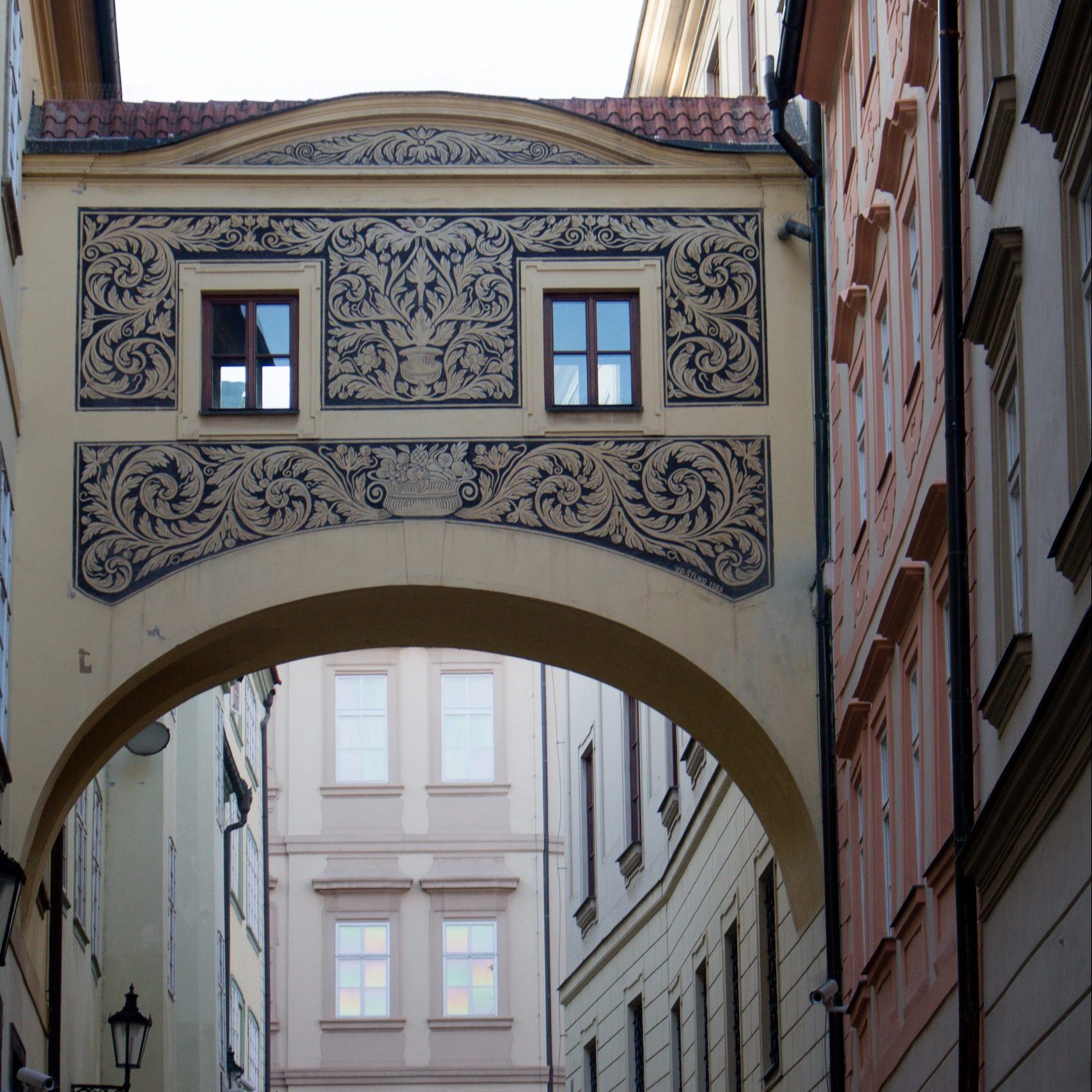 Prague across the river