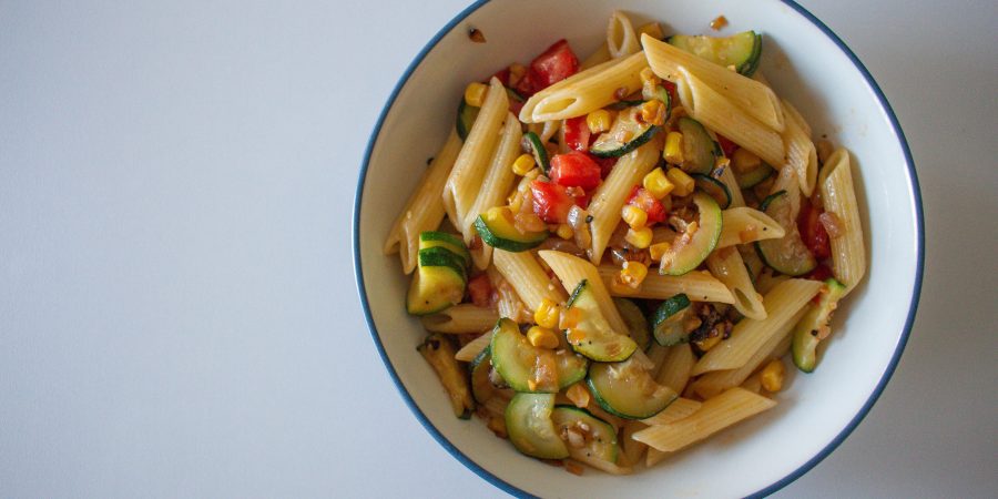 This summer pasta recipe is the fresh, healthy staple you've been looking for! It's perfect hot or cold all summer long ...