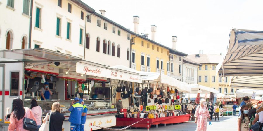 The Sacile weekly market is one of the best things about life in Italy! Local Italians use the weekly market...