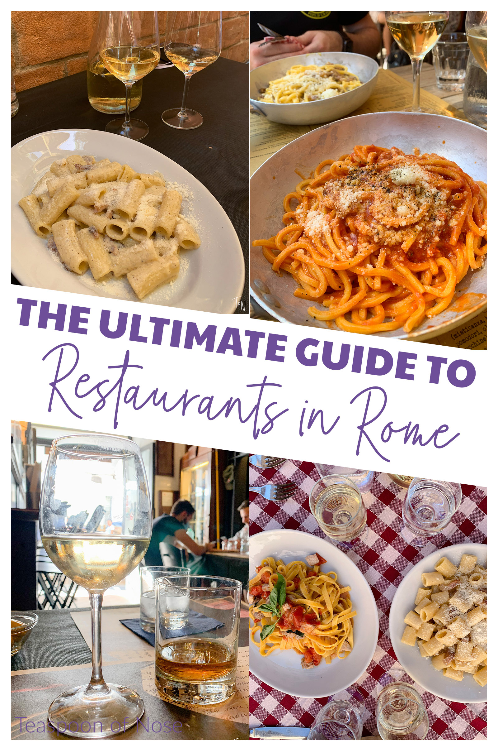The Ultimate Guide to Restaurants in Rome - Where's Emma Now