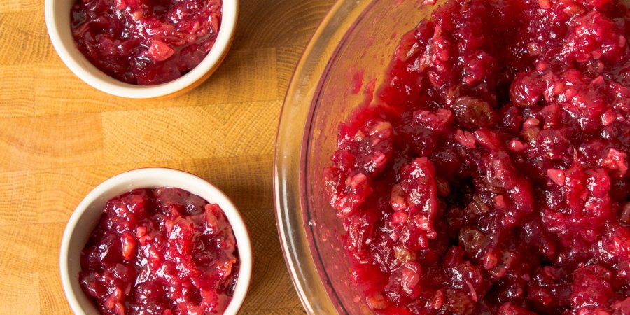 Cranberry sauce is the perfect sweet and tang your Thanksgiving meal needs, and the homemade version is so easy to make!