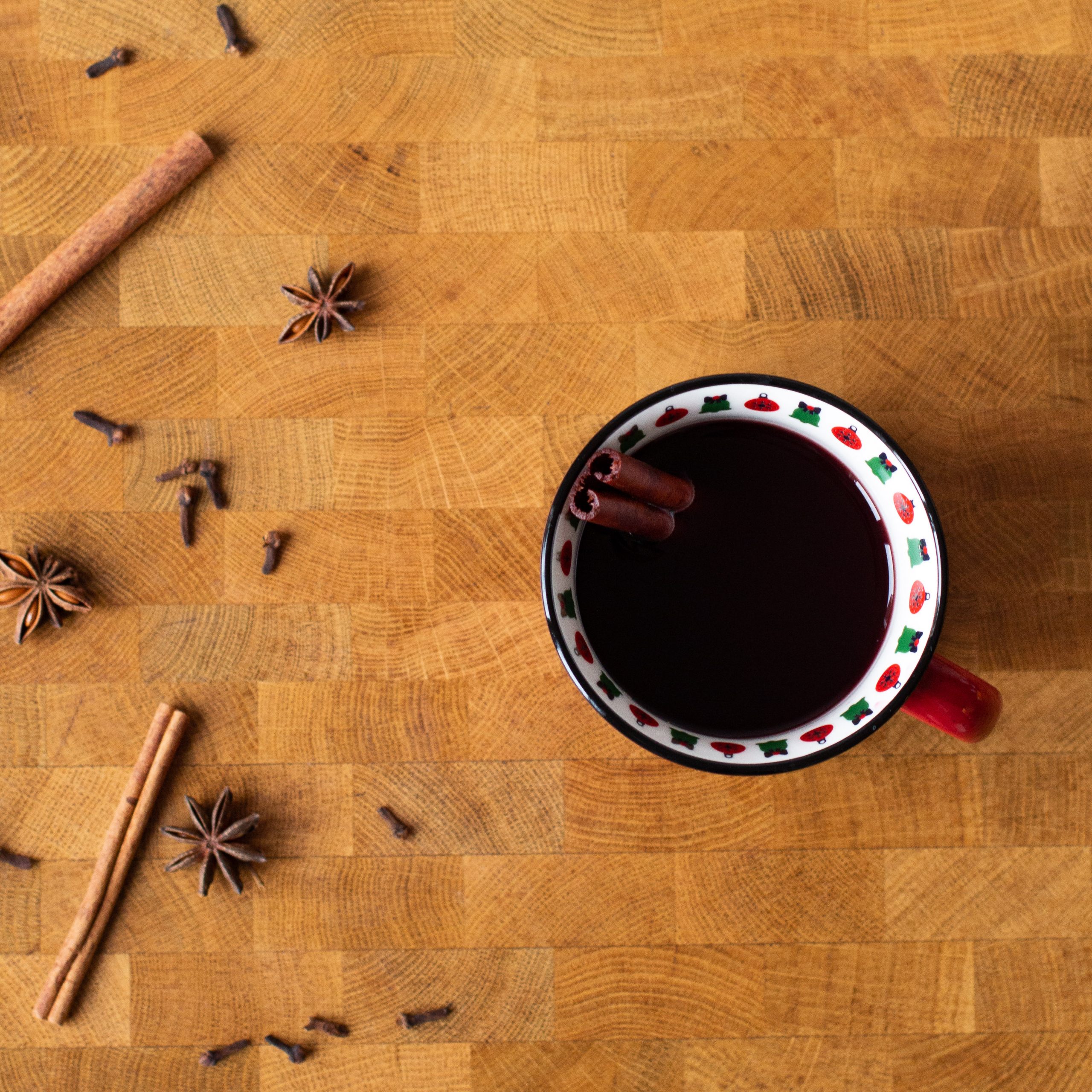 Bringing Christmas markets home with gluhwein and vin brule! 