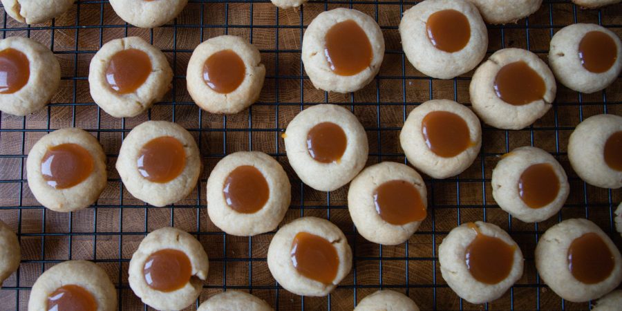 Caramel thumbprint cookies will become your go-to dessert when you're craving something sweet!