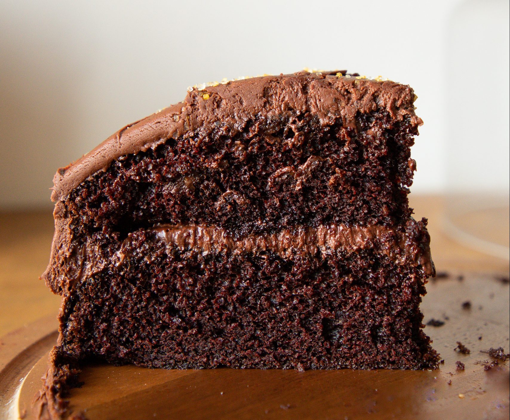 The best, most moist chocolate cake you'll ever taste!