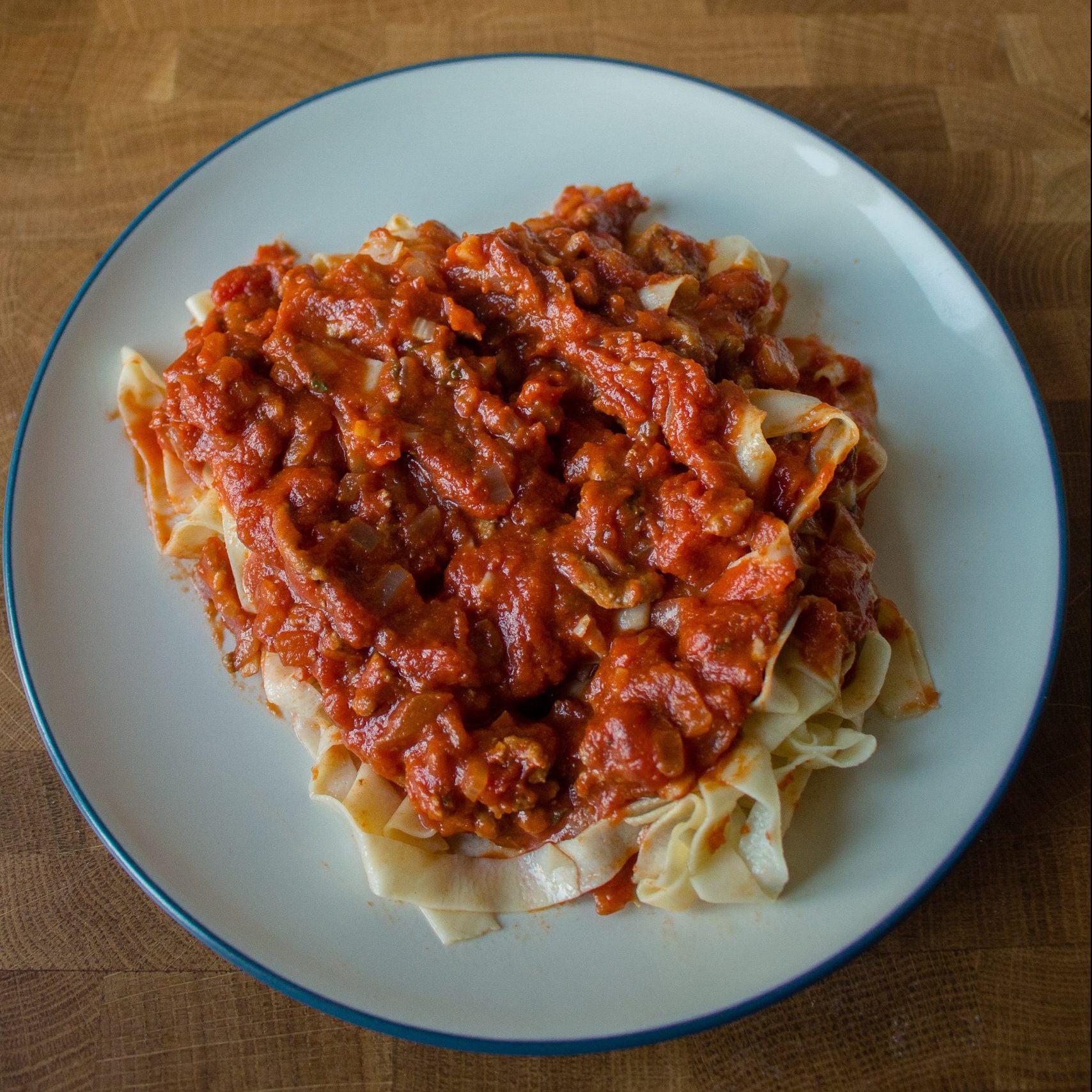 Homemade spaghetti sauce is the ultimate in comfort foods 