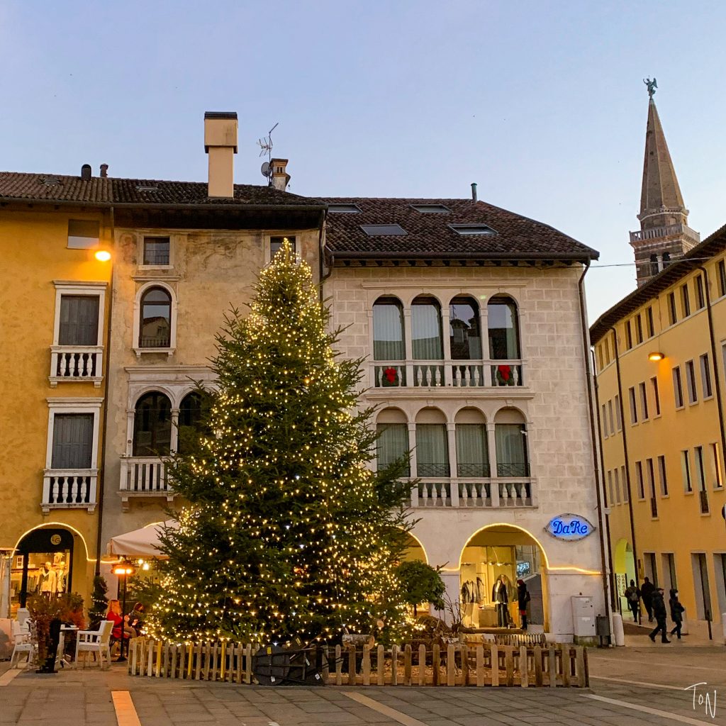 The Sacile Christmas market is everything you want in a small town Italian market!