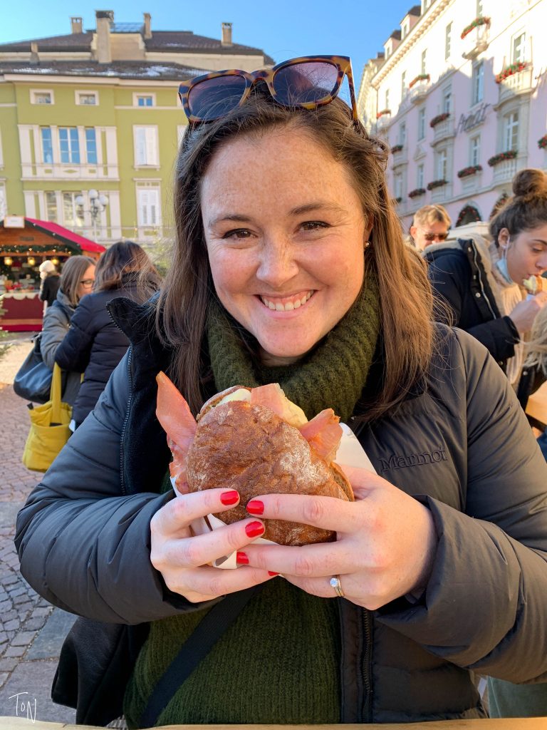 Bolzano Christmas market food