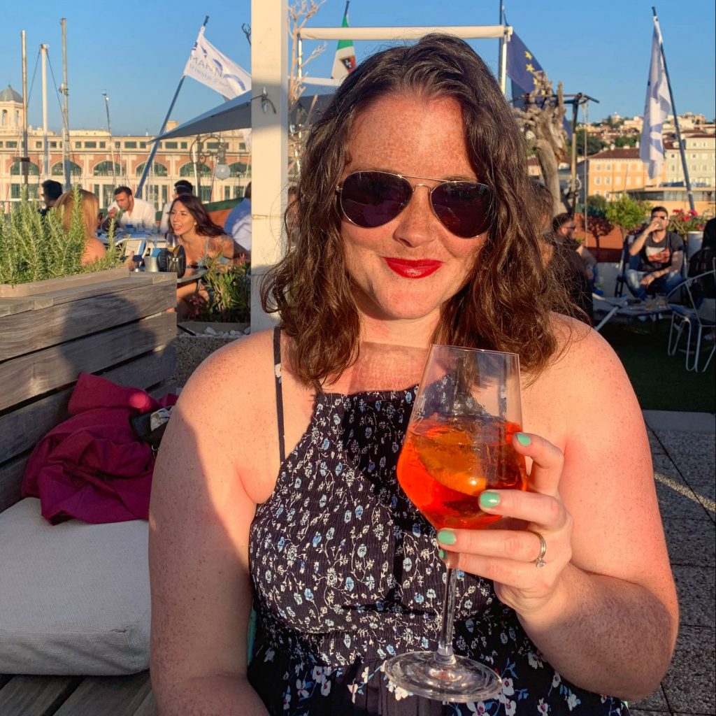 Sunset apertivo at one of the best Trieste restaurants