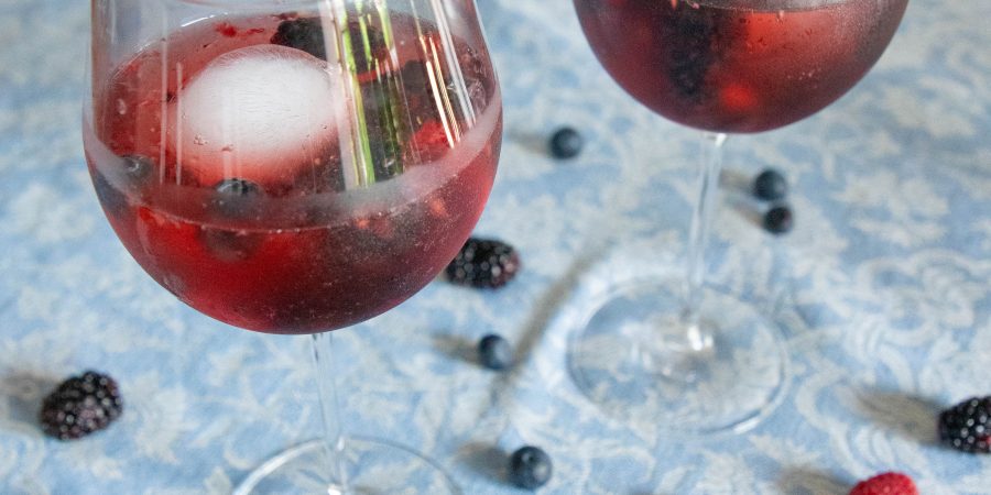 Fruit of the forest spritz is great all summer long!