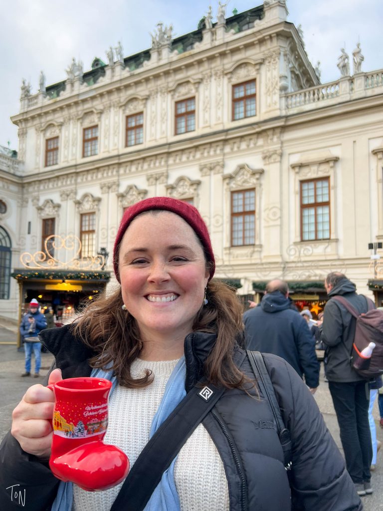 Vienna Christmas markets gluhwein