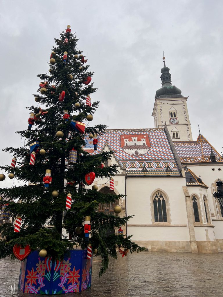 Zagreb Chritmas market tree