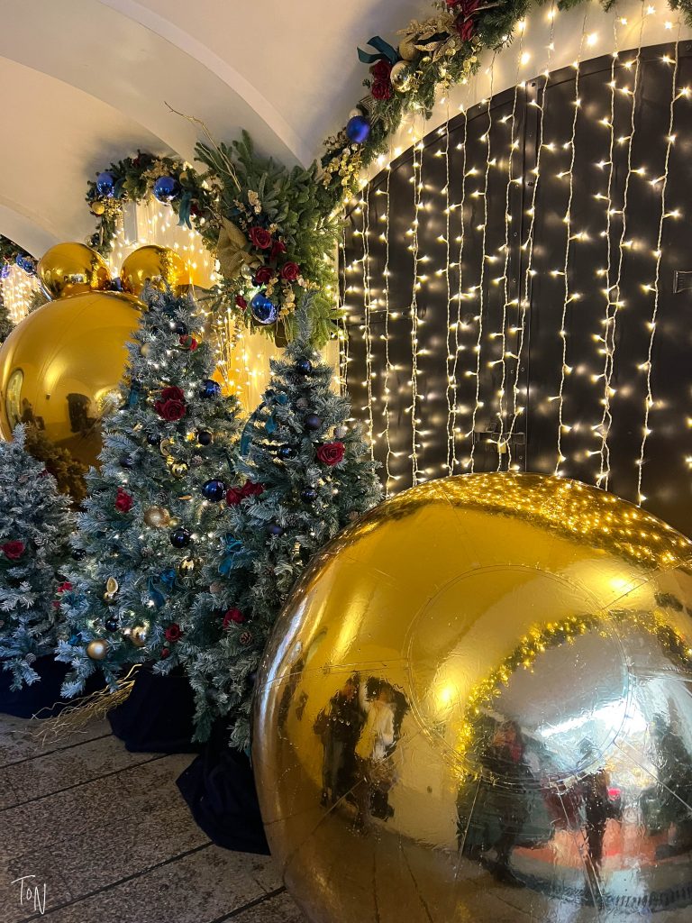 Zagreb christmas market decorations