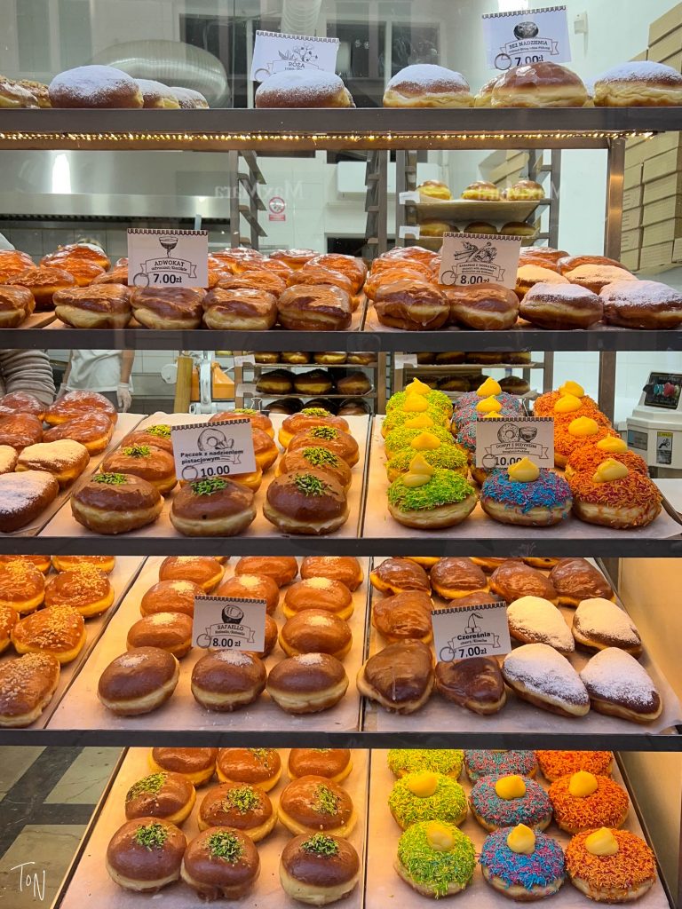 The best Polish donuts in Krakow