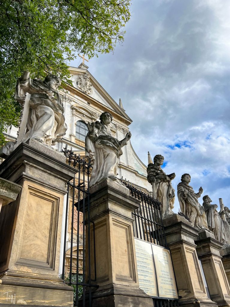 Krakow street architecture