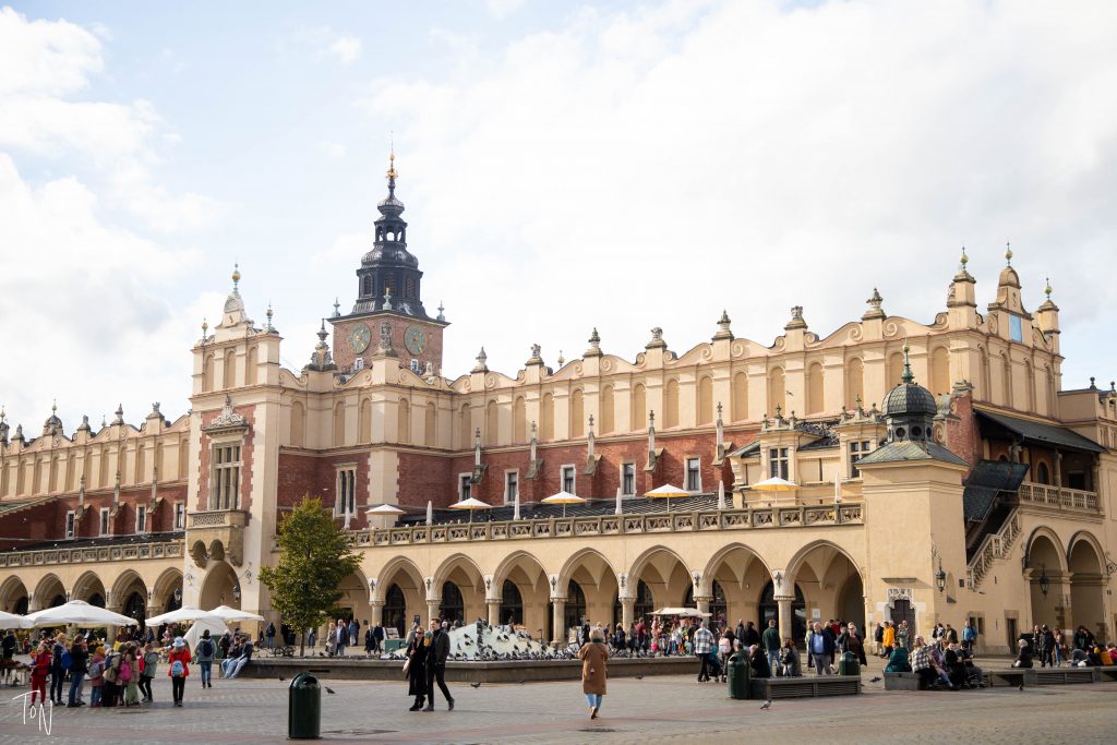 Cloth Market in Krakow, Poland