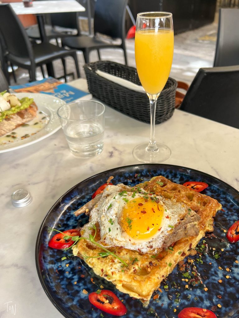 brunch in Valletta, Malta