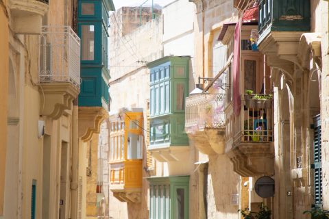 Valletta streets, Malta