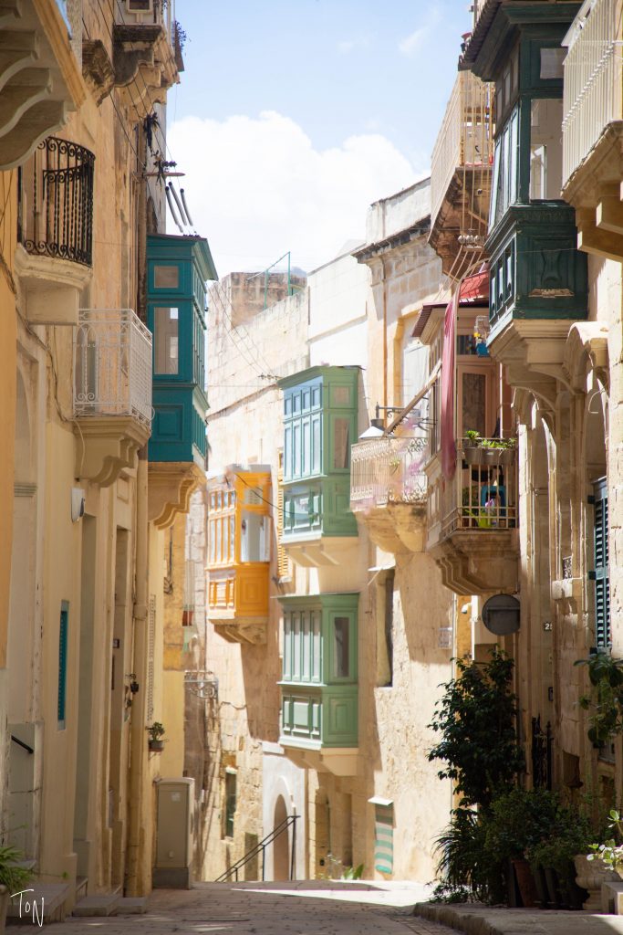 Valletta streets, Malta