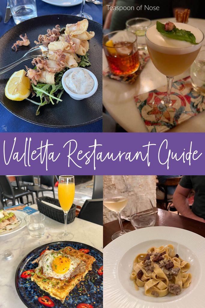 Valletta restaurant guide cover