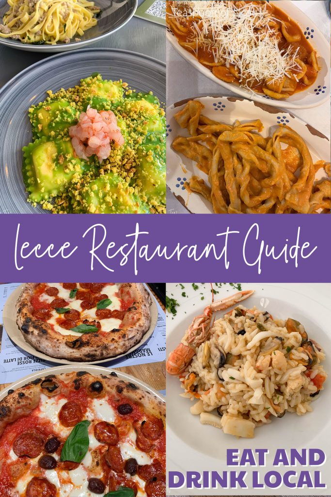 Lecce restaurant guide