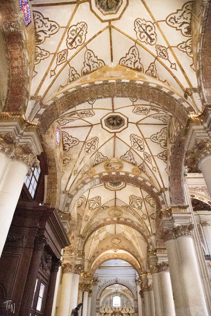 Gorgeous church ceilings in Puglia
