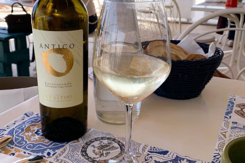 Great local wine in Monopoli, Puglia